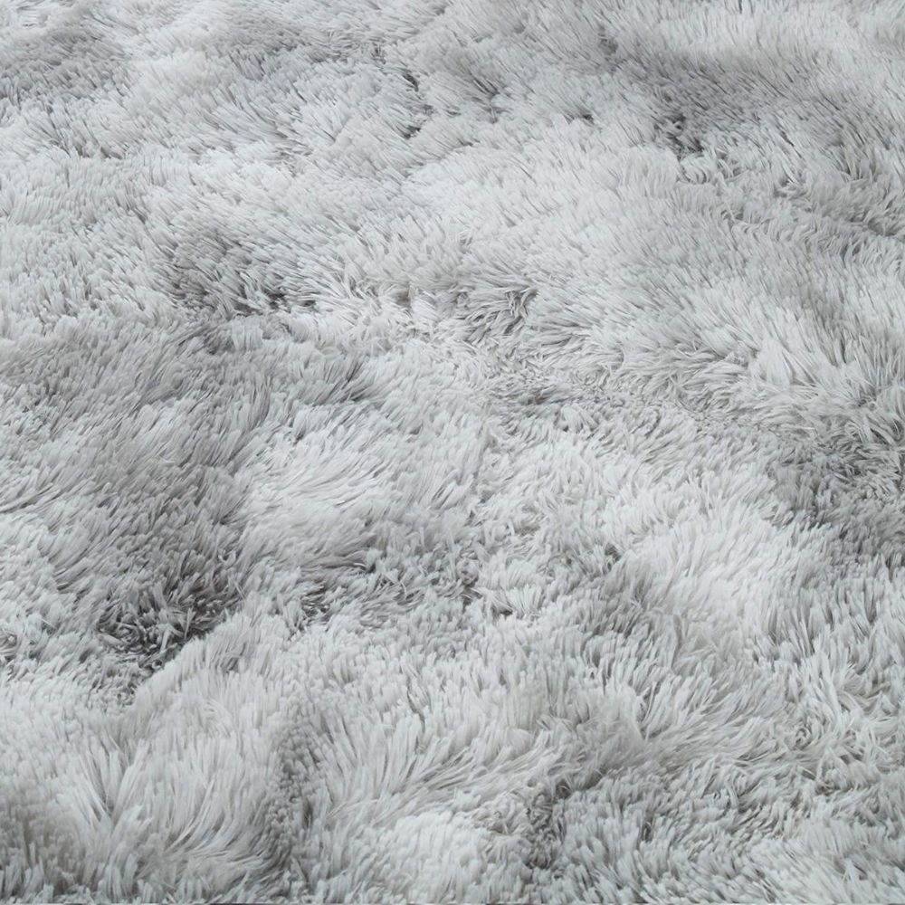 light grey rug