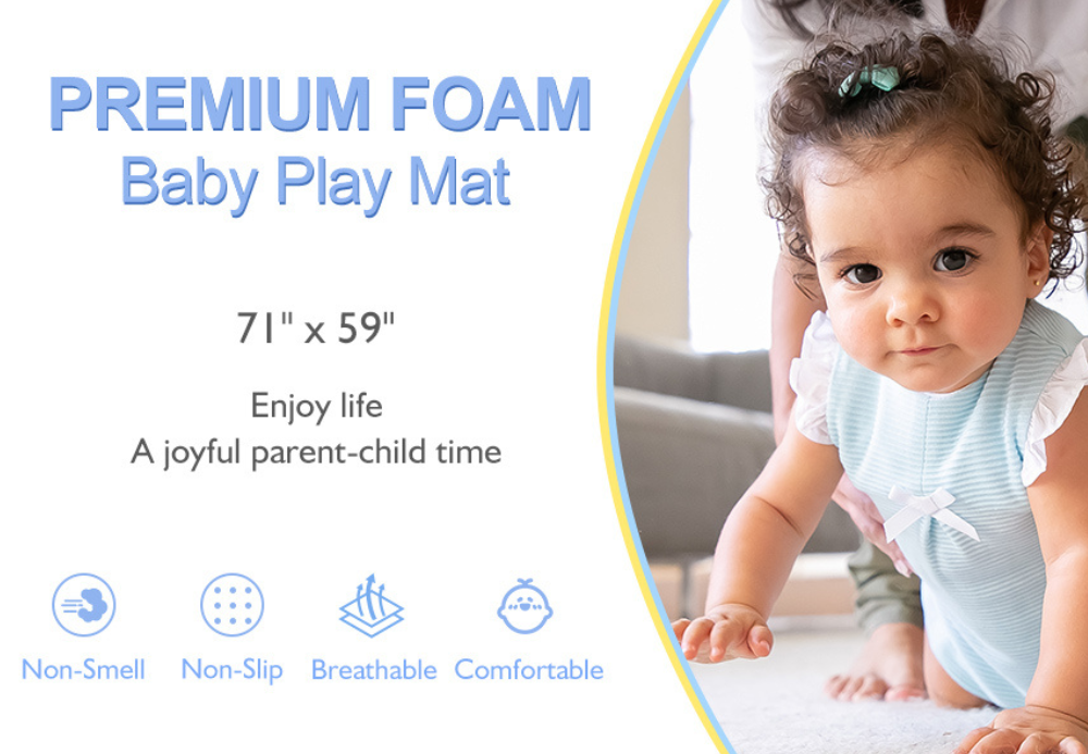 portable foam baby play mat