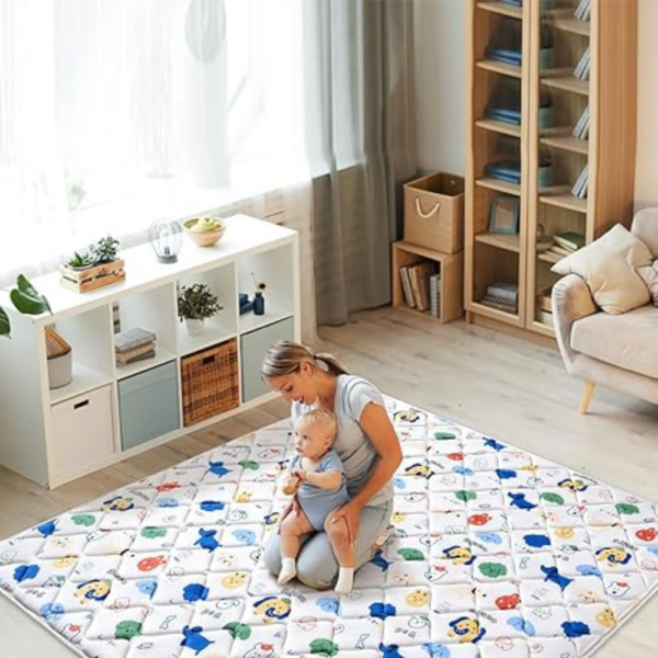 safe and comfy play mat for babies