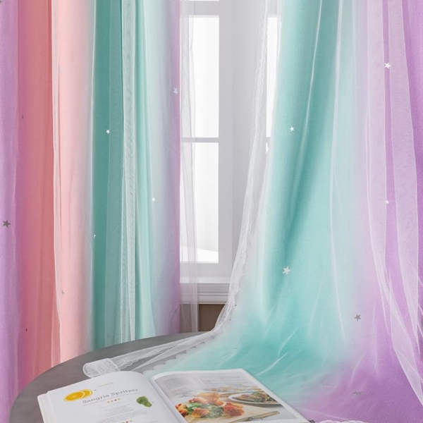 buy rainbow curtains online