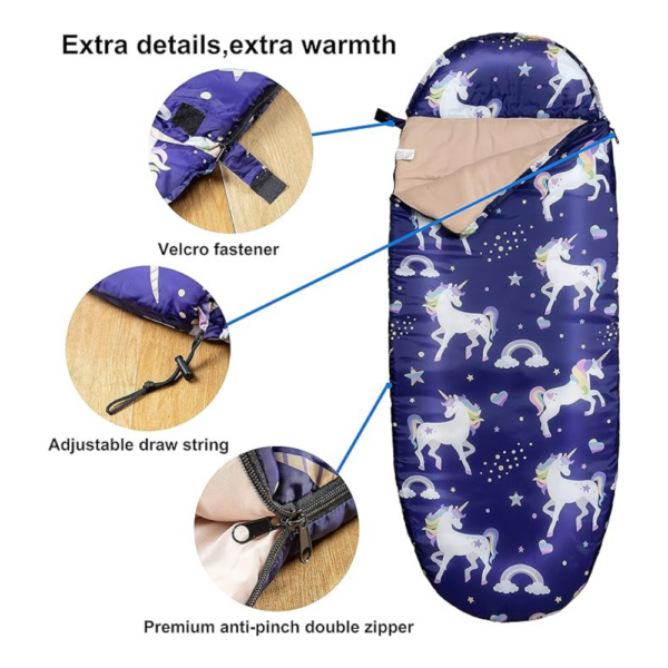 durable camping sleeping bag for kids