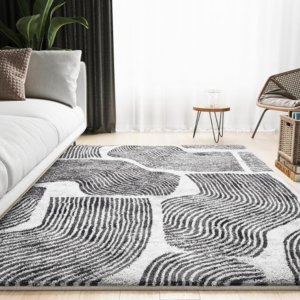 elegant soft area rug for classic home design