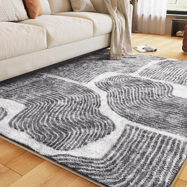 fluffy soft area rug for warmth and comfort