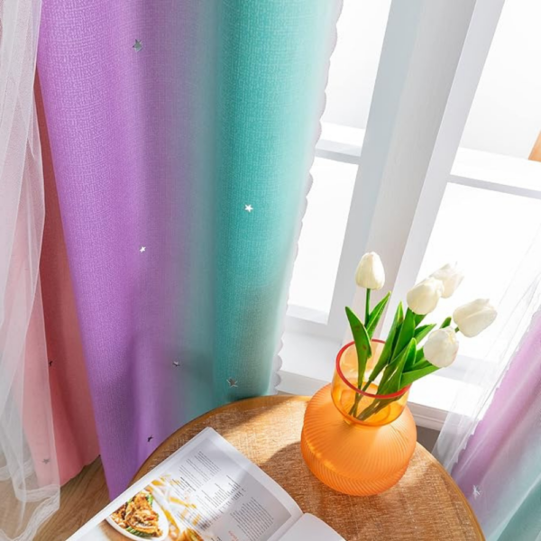 rainbow curtains review